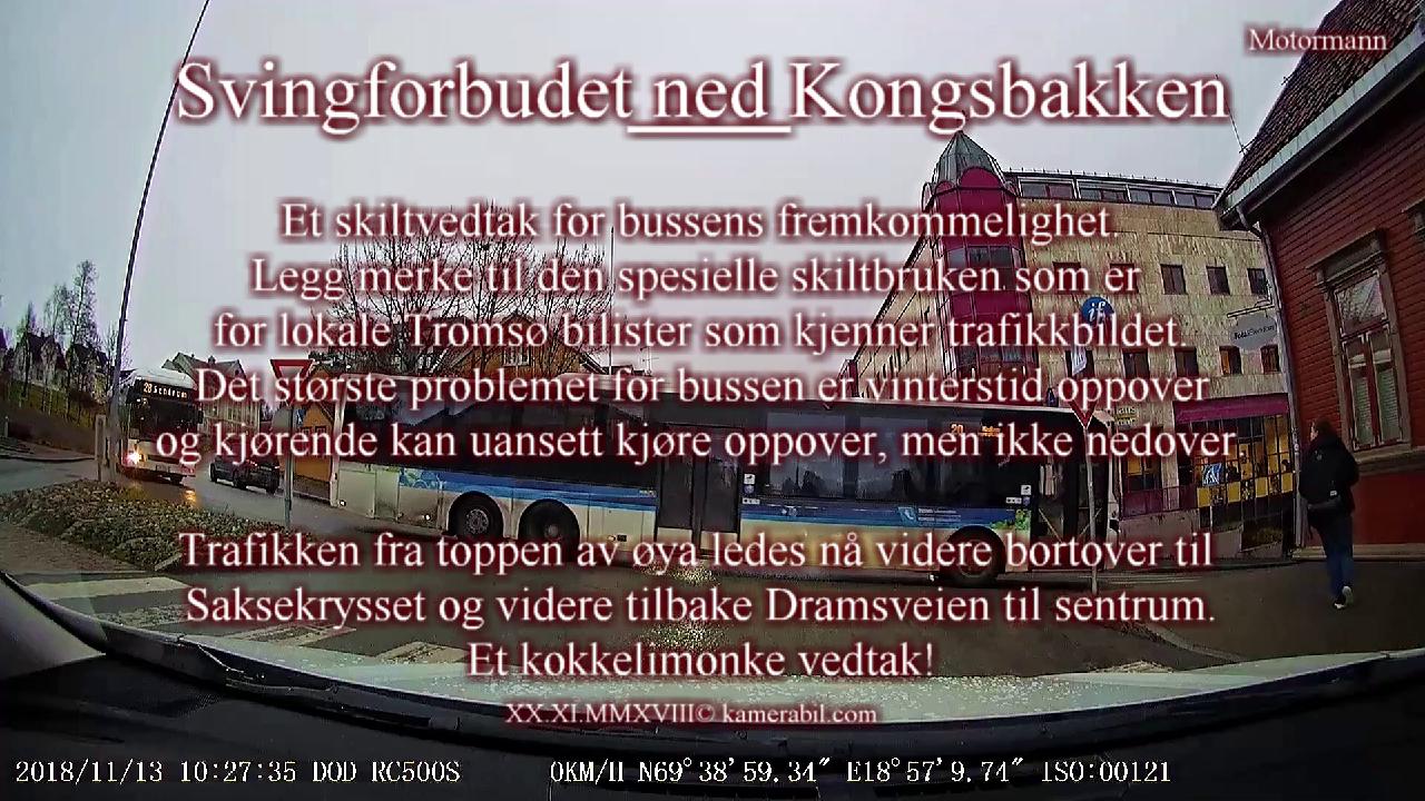 Svingforbudet ned Kongsbakken
